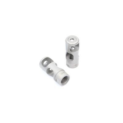 V Seven Muzzle Brake 5/8 X 24 Threads For 6.8/7.62 Satin Stainless MB-SS-7.62/6.8