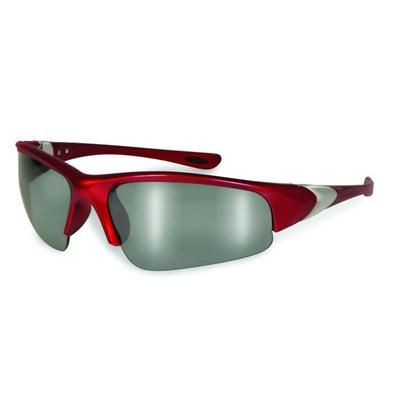 SSP Eyewear Entiat CF+ Bifocal Shooting Glass Readers w/ 1.25 Magnification Red Frame Clear Mirrored Lens ENTIAT 12 RED