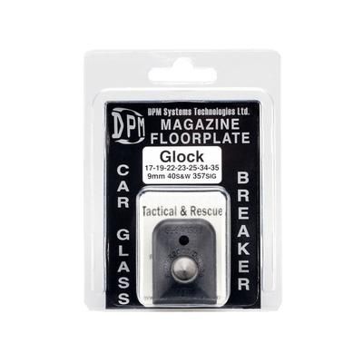DPM Glock 17/19/22 Magazine Floorplate/Glass Breaker Black MFPB-GL/1