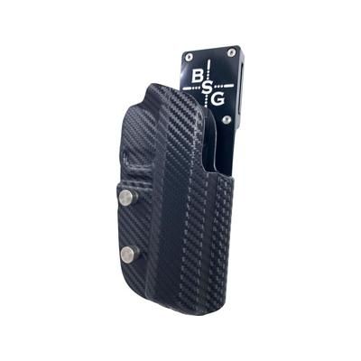 Black Scorpion Outdoor Gear Smith & Wesson OWB Pro Heavy Duty Competition Holster Right Hand Carbon Fiber/Black HCD1-USPSABS-MP9CFRH