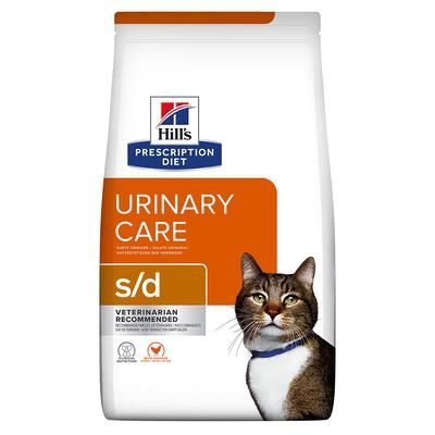 2x3kg s/d Urinary Care Chicken Hill's Prescription Diet Dry Cat Food