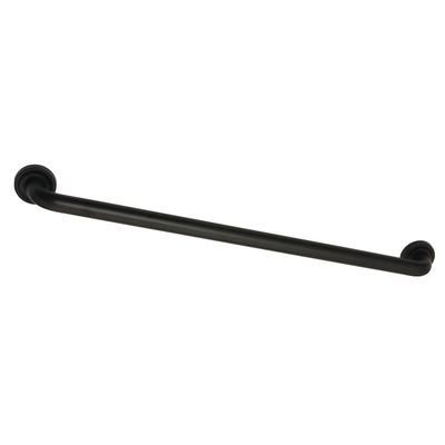 "Kingston Brass DR914300 Camelon 30" Grab Bar, 1-1/4" Diameter, Matte Black - Kingston Brass DR914300"