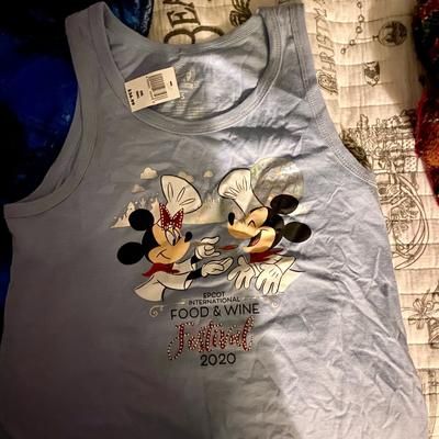 Disney Tops | Food And Wine Tank Top | Color: Purple | Size: S
