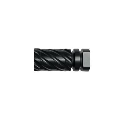 Jacob Grey Firearms Spiral Compensators 7.62x39 5/8x24 Nitride Black 762SC5824N