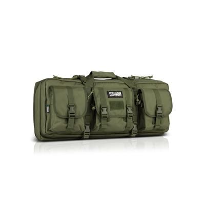 Savior Equipment American Classic Double Rifle Case OD Green 27.5in L x 12in H RB-2812DG-V1-OG