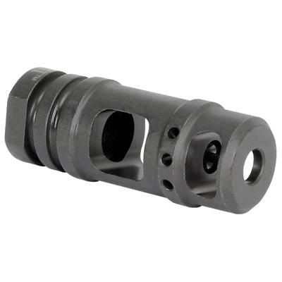 Midwest Industries AR Muzzle Brake - 1/2-28 Two Chamber Break Black MI-MB4