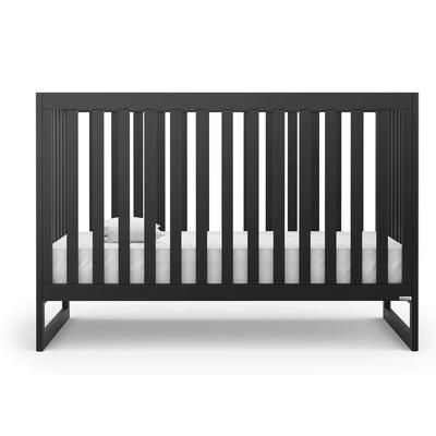 dadada Austin 3-in-1 Convertible Crib - Black