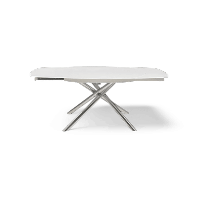 Astro Extendable Dining Table White