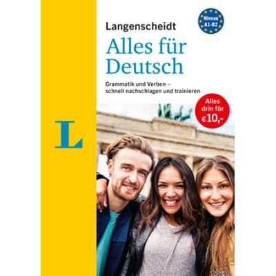 Langenscheidt Alles Fur Deutsch Grammatik Und Verben Schnell Nachschlagen Und Trainieren