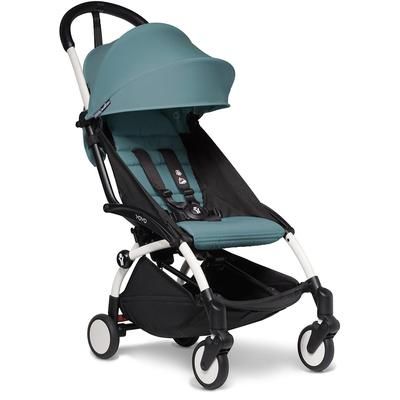 Babyzen YOYO2 Ultra Compact 6+ Stroller - White / Aqua