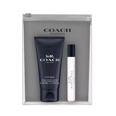 Coach New York 3 Piece Gift Set by Coach For Men Standard Eau De Toilette for Men