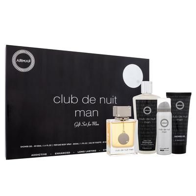 Armaf Club De Nuit 4 piece Gift Set For Men Standard Eau De Toilette for Men