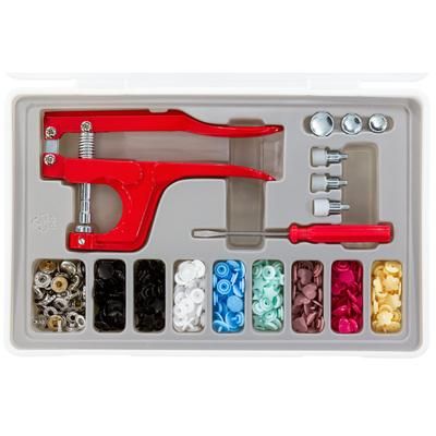 Kleiber Kit de boutons pression avec pince
