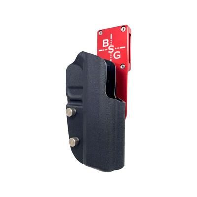 Black Scorpion Outdoor Gear Pro Heavy Duty Competition Kydex OWB Holster Staccato XC Right Hand Red Shell Black HCD3-USPSABS-STACCAT