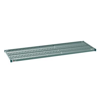Metro PR2472NK3 Super Erecta Pro Epoxy Coated Wire Shelf - 72"W x 24"D, Polymer Mat/Epoxy Frame, Green