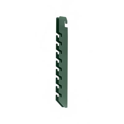 Metro SWU30K3 30" SmartWall G3 Upright Track, Epoxy Coated, Metroseal 3 Green, 31" x 1-1/8" x 1-7/8"