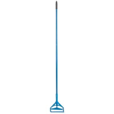 Carlisle 36937500 60" Quick-Change Mop Handle - Plastic/Fiberglass, Blue