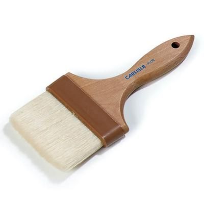 Carlisle 4037600 Basting Brush - 4" Bristles, Brown