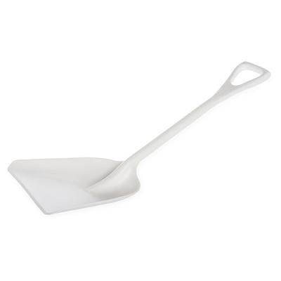 Carlisle 41076EC02 11" Sparta Ice Shovel - Plastic, White