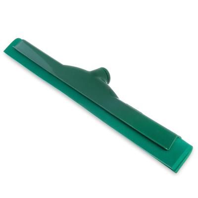 Carlisle 4156709 18" Floor Squeegee Head w/ Double Foam Rubber Blade, Green