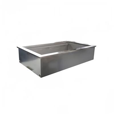 Delfield N8056 56 1/4" Drop In Refrigerator w/ 4 Pan Capacity, Ice Cooled, Drop-In, Stainless Steel, 115 V