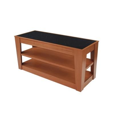 Forbes Industries 5201-5-H3 60" Mobile Induction Table w/ 3 Holding/Warming Units - Glass Cook Top, 120v, Stainless Steel