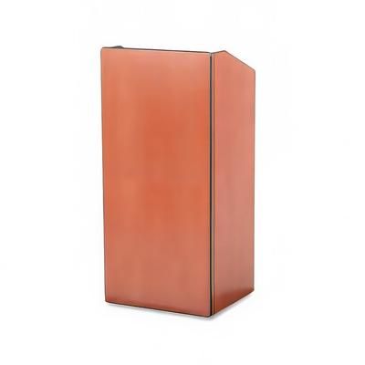 Forbes Industries 5898 Portable Folding Podium - 21"L x 18"W x 45"H, Laminate, Black