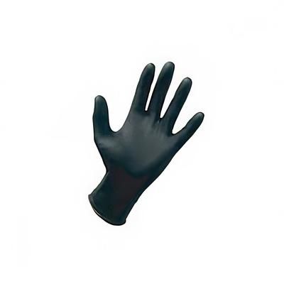 Strong 75052 General Purpose Nitrile Gloves - Powder Free, Black, Small