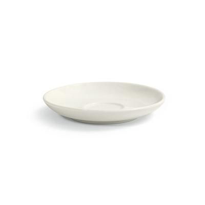 Front of the House DCS063BEP23 4 3/4" Round Catalyst Saucer - Porcelain, White