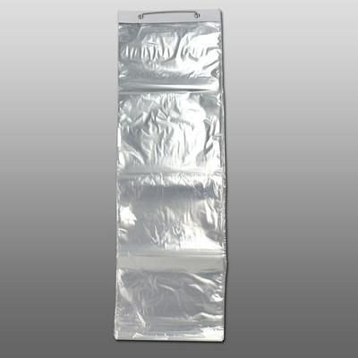 LK Packaging P8F1118+4BGW Bottom Gusset Food Storage Bag w/ Wicket Dispenser - 18" x 11", Poly, Clear