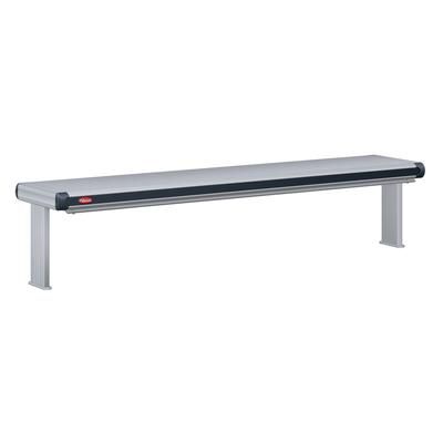 Hatco GR2AL-72D6 120 75 1/2" Standard Watt Strip Warmer - Double Rod, Remote Control Required, 120v, Silver