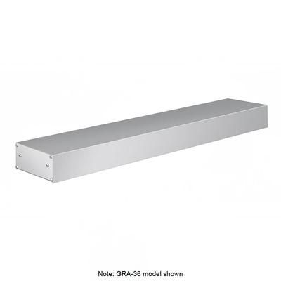 Hatco GRA-132 240 132" Standard Watts Infrared Strip Warmer - Single Rod, 2 Built In Toggle Control, 240v/1ph, Silver (Cord & Plug Not Included)