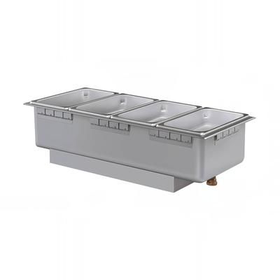 Hatco HWB-43D 208 Drop In Hot Food Well w/ (4) 1/3 Size Pan Capacity, 208v/1ph, Stainless Steel