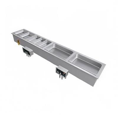 Hatco HWBI-S3MA 2081 Drop-In Hot Food Well w/ 3 Full Size Pan Capacity, 208v/1ph, Stainless Steel