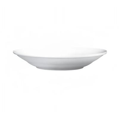 Cameo China 210-82 6 oz Round Imperial Rim Soup Plate - Ceramic, White