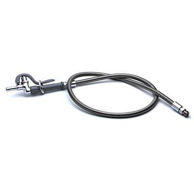 T&S B-0102-B Pot and Glass Filler with Straight Nozzle, Stainless Steel