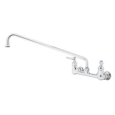 T&S B-2358 Splash Mount Mixing Faucet w/ 14" Swing Nozzle