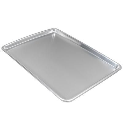Winco ALXP-1200 1/1 Full Size Bun / Sheet Pan - 26" x 18", 12 gauge Aluminum, Silver