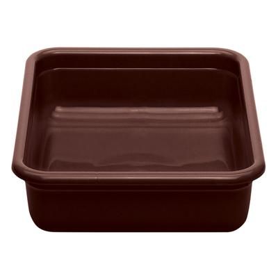 Cambro 1722CBR131 Cambox Bus Box - 16 4/5" x 21 4/5" x 4 3/4", Dark Brown, High-Impact Plastic