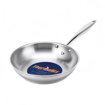 Browne 5724050 Thermalloy 9 1/2" Stainless Steel Frying Pan w/ Solid Metal Handle