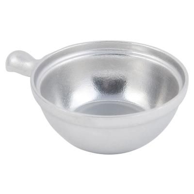 Bon Chef 3024 5 1/2" Round Soup Bowl w/ 12 oz Capacity, Aluminum, Silver
