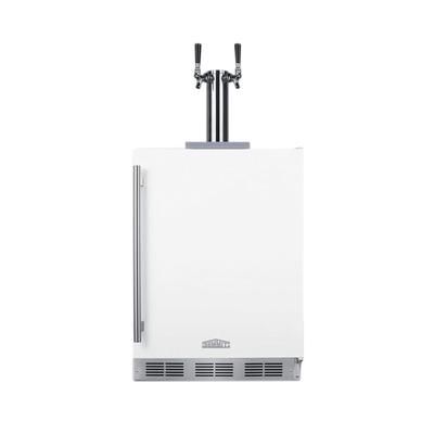 Summit SBC58WHBIADAWKDTWIN 24" Draft Wine System w/ 1/6 Keg Capacity - 1 Column, White, 115v, ADA Compliant