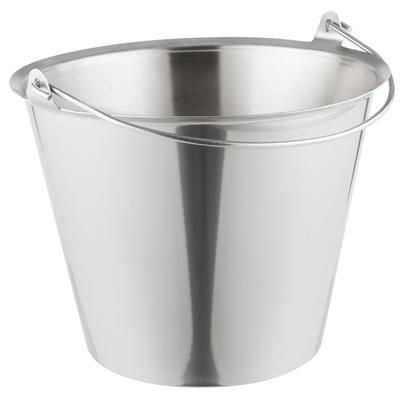 Vollrath 58200 11 7/8" Wine Bucket/Pail, Stainless Steel, 23 Quart, Silver