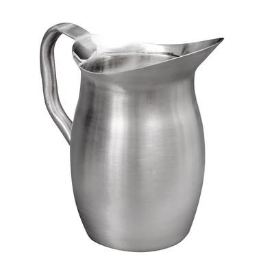 Vollrath 82020 68 oz Stainless Steel Pitcher w/ Satin Finish, 2 1/8 Quart, Silver