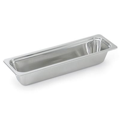 Vollrath 8230805 3 qt Plain Half Size Long Rectangular Pan - 20 15/16x6 Halfx2 3/4" Stainless Steel