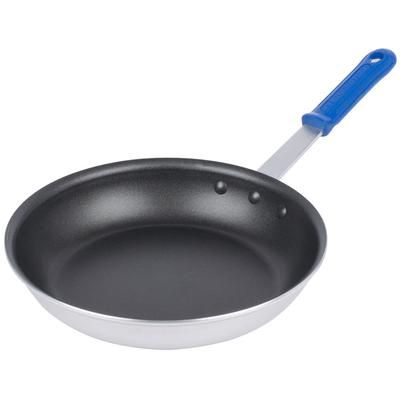 Vollrath T4010 10" Wear-Ever Non-Stick Aluminum Frying Pan w/ Solid Silicone Handle