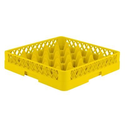 Vollrath TR6 08 Rack-Master Glass Rack w/ 25 Compartments - Yellow