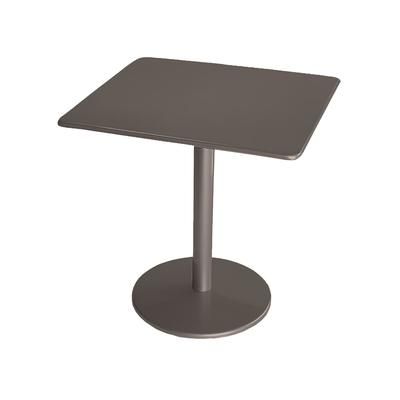 emu E901 (41) 30" Square Indoor/Outdoor Bistro Table - 30"H, Steel, Antique Bronze, 30" x 30"