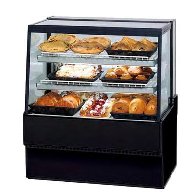 Federal SGD3642 36" Full Service Bakery Case w/ Straight Glass - 3 Levels, 120v, Black