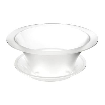 Rosseto SA112 17" Round Ice Bath - Frosted Acrylic